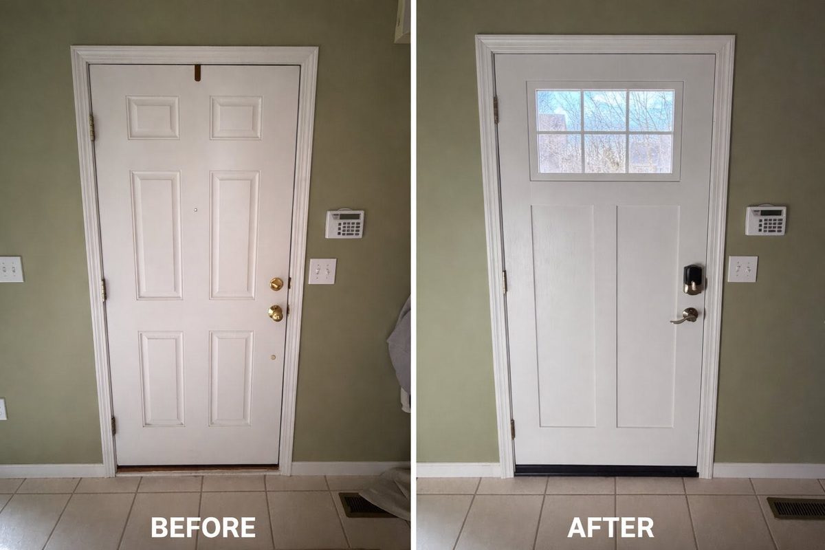 Interior door & trim finish — West Chester